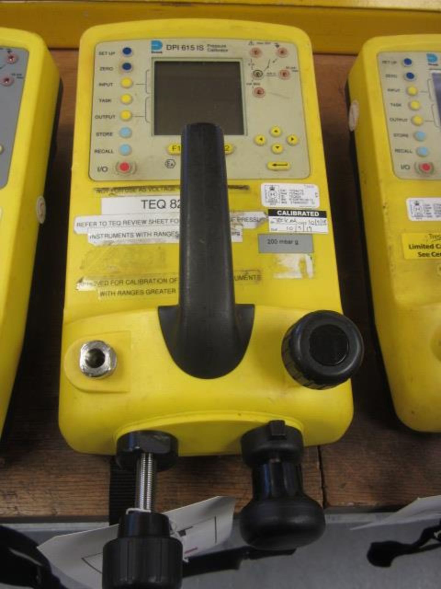 Druck DPI 615 IS pressure calibrator, serial no. 61526766/09-10