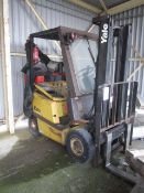 Yale GOP 16 AF V2175 diesel forklift truck, serial no. A810B022765 (1995), with Pyroban Safety