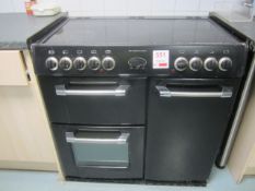 Kensington 5 ring double electric oven, 900mm x 600mm - Disconnection to be undertaken by the