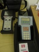 Fieldbus 375 field communicator, serial no. 11014265 (2005) and a Rosemount Hart communication 268