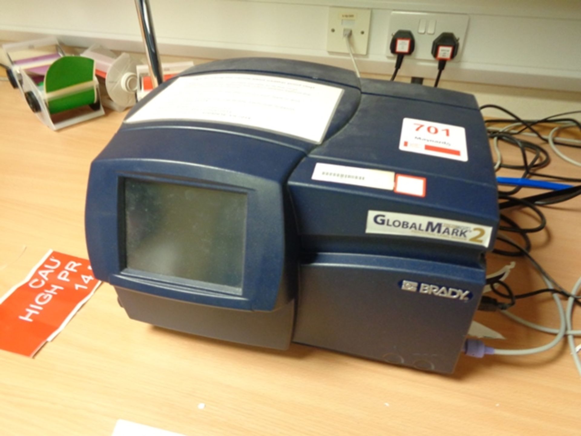 Brady Global Mark 2 printer