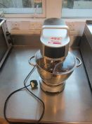 Chefmaster bench top mixer, 5.5 litre, model HEA520, serial no. 329590, 1500W