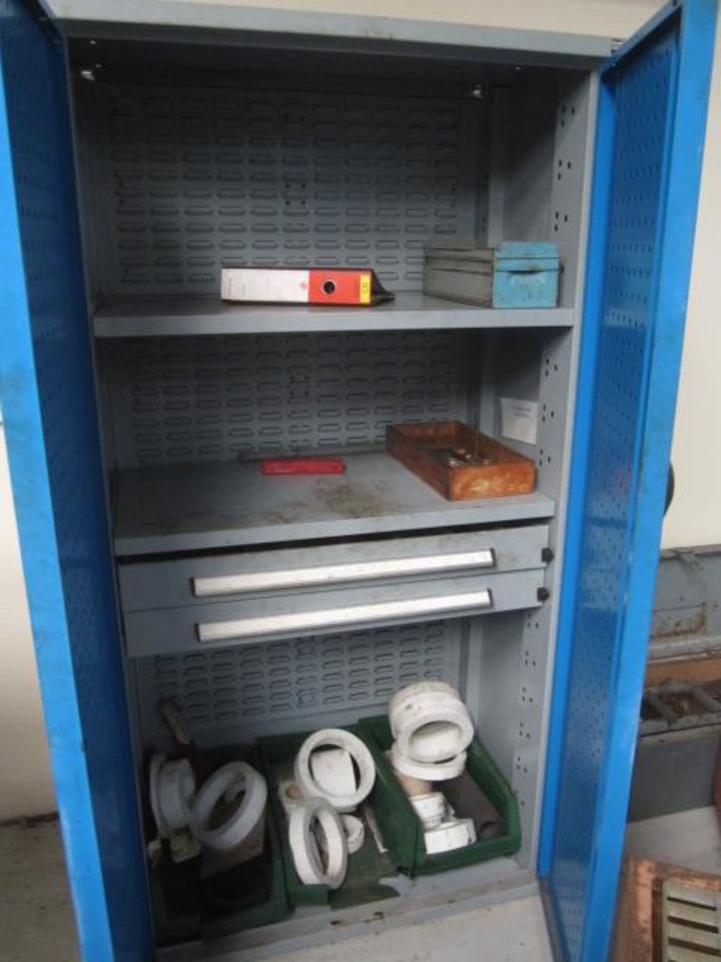 Bolt Compact twin door steel framed workshop cabinet, twin shelf & twin drawer - Image 2 of 2