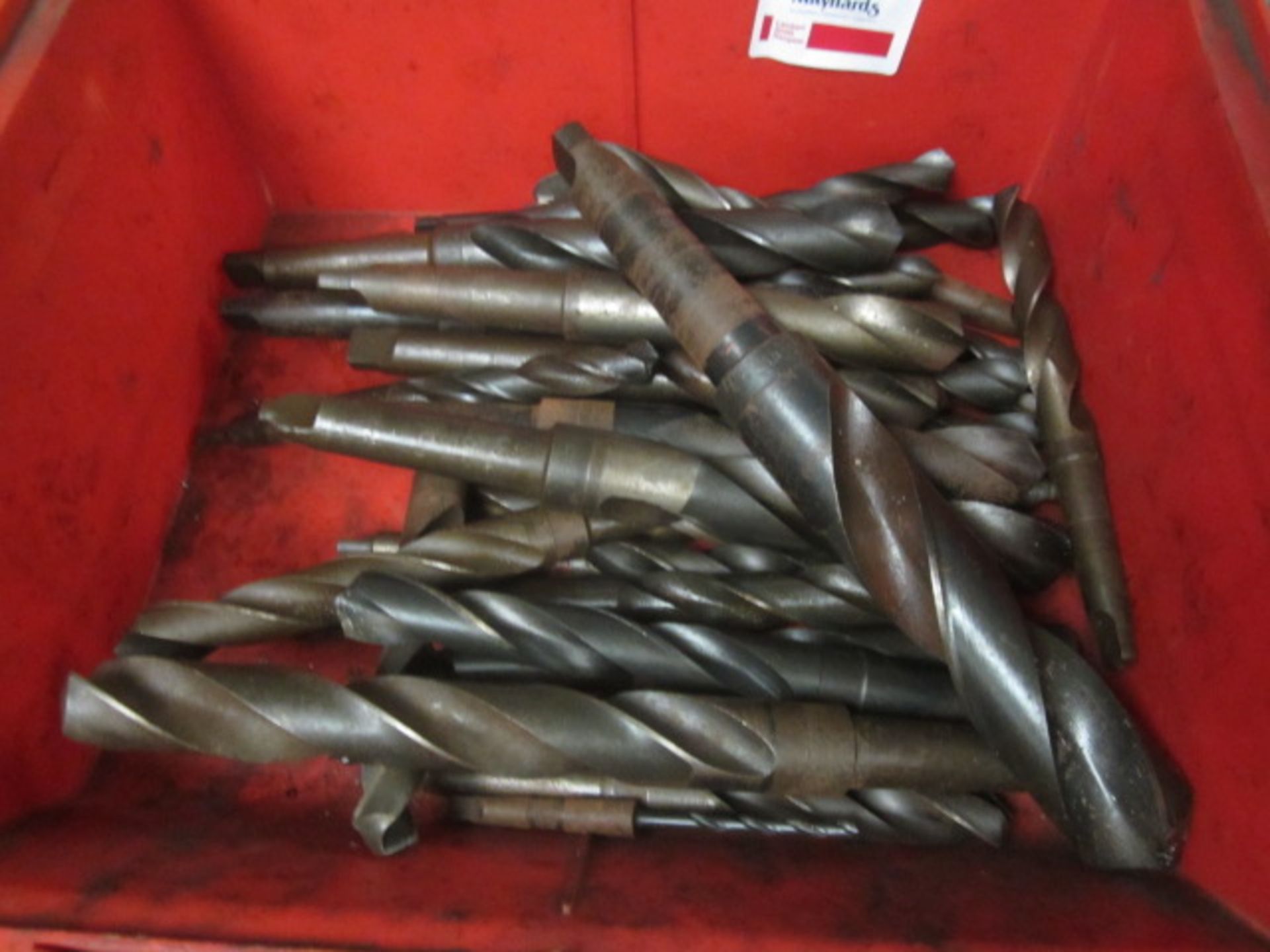 Two boxes of HSS slot drills