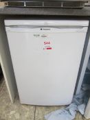 Hotpoint Iced Diamond undercounter domestic fridge - Disconnection to be undertaken by the purchaser