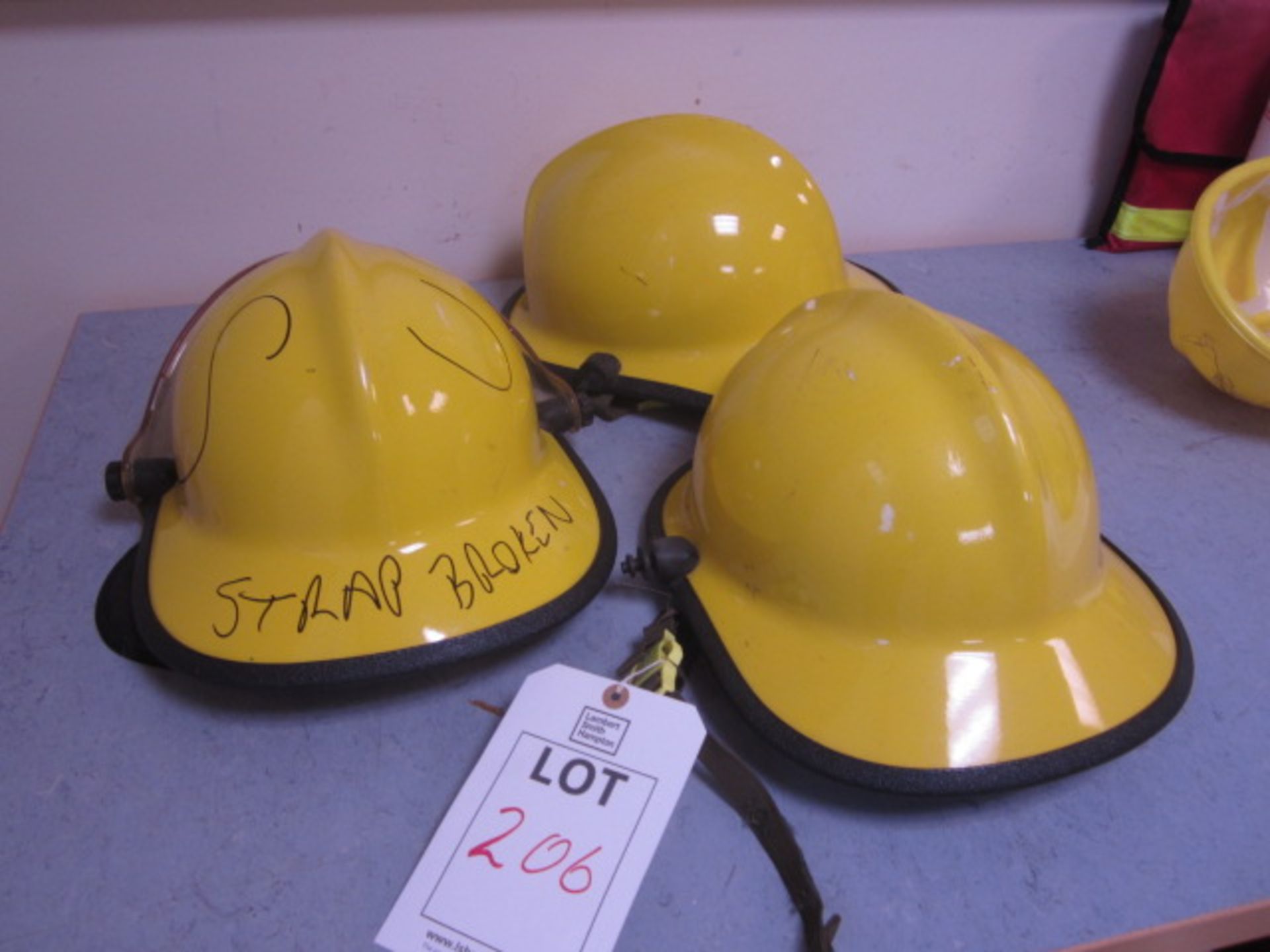 Sixteen fire operative helmets - Image 3 of 3