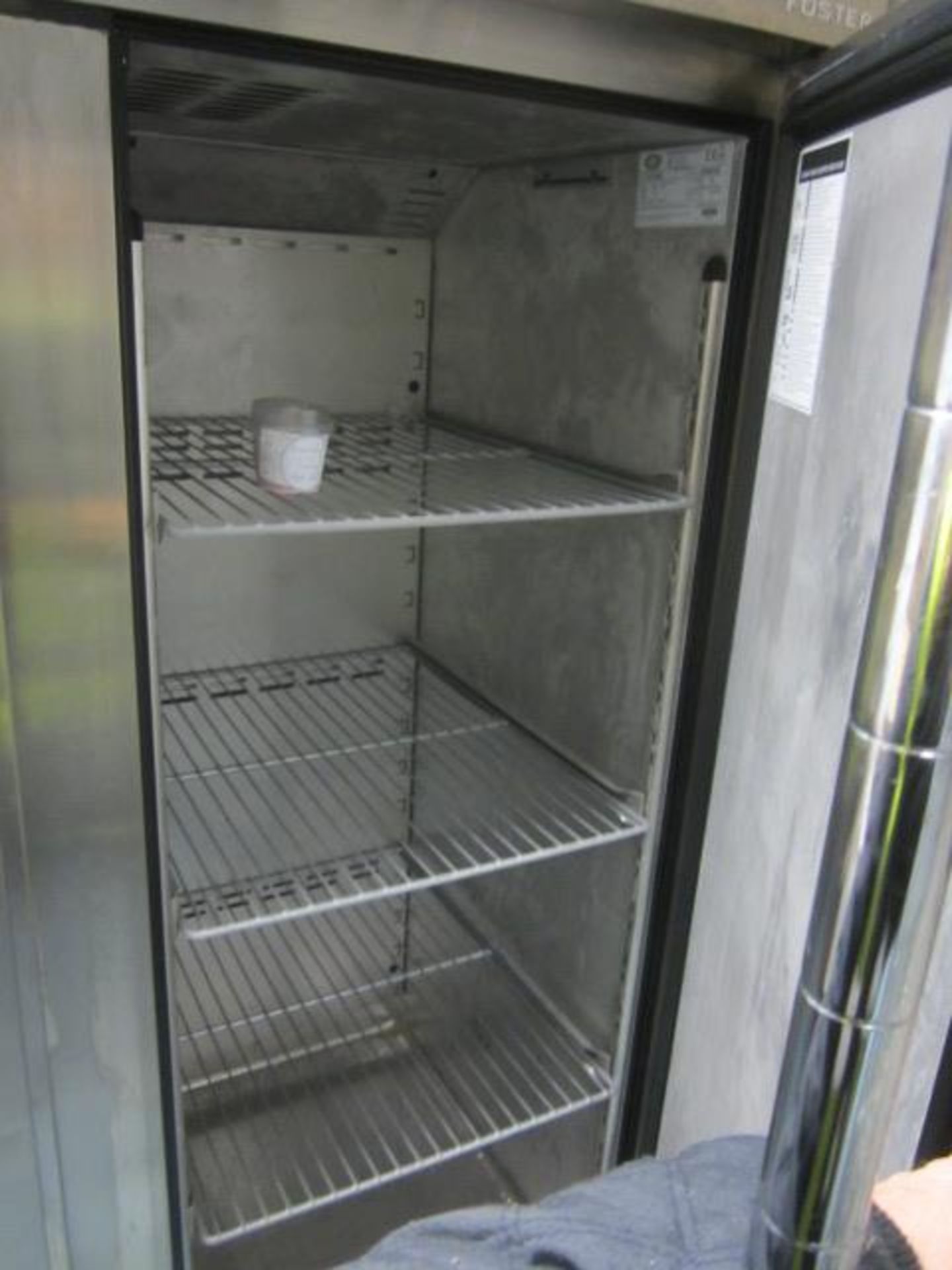 Foster Eco Pro 2 door stainless steel commercial freezer, model EP14406, serial no. E5463536, - Image 4 of 4