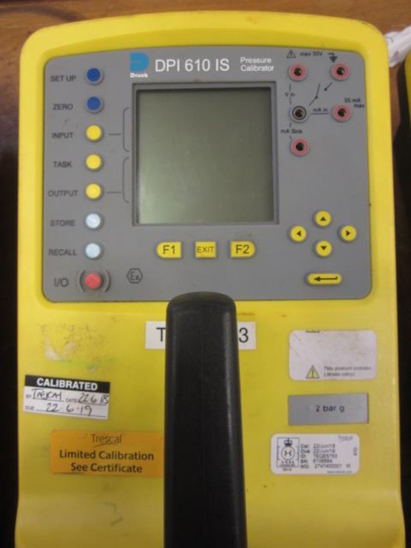 Druck DPI 610 IS pressure calibrator, serial no. 6106884 - Image 2 of 2