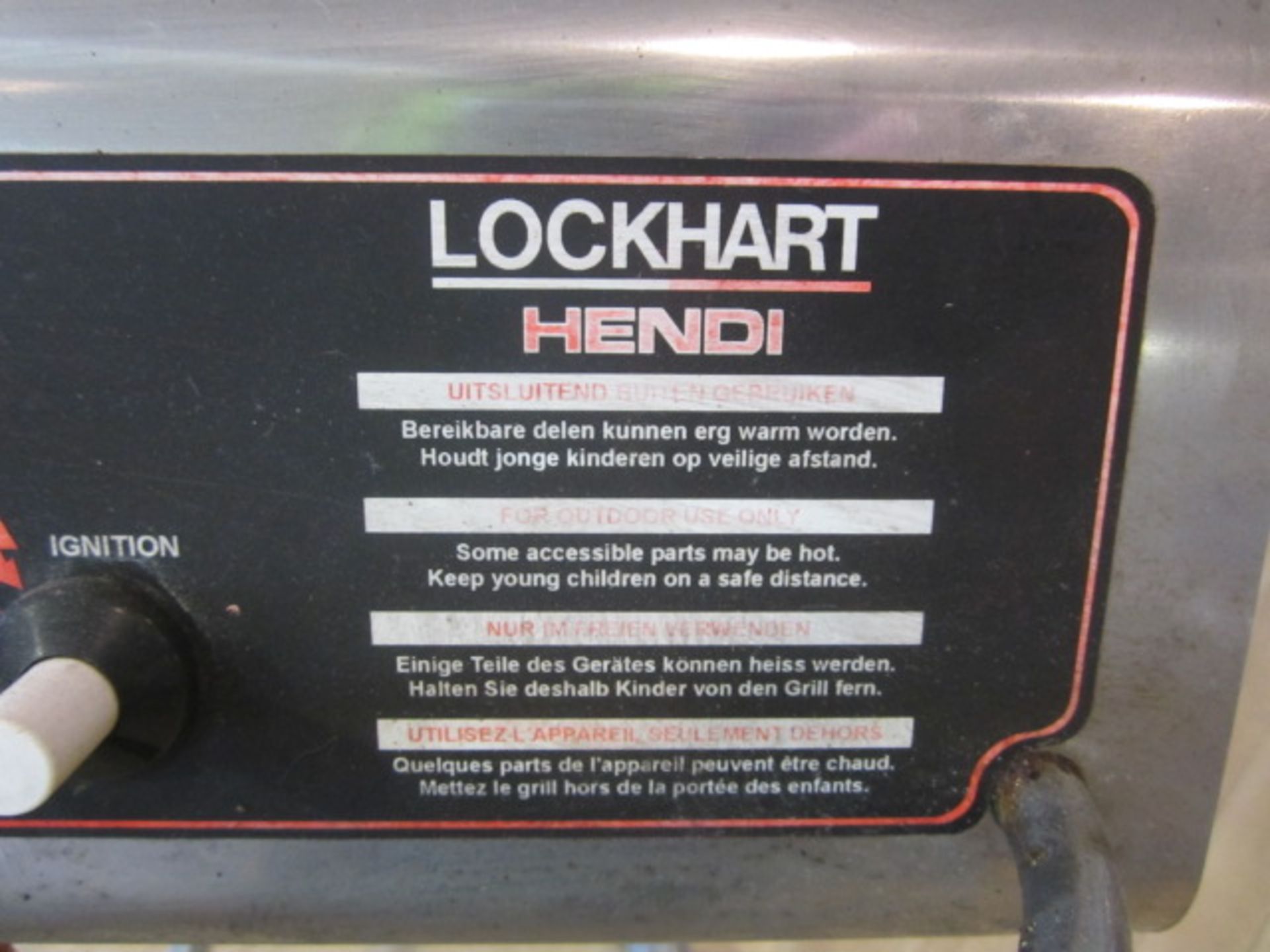 Lockhart Hendi Powergrill Yenon-Pro gas BBQ - Image 3 of 4