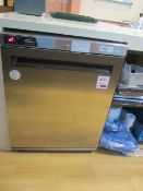 Williams stainless steel undercounter commercial fridge, model HA1355AR2, serial no. 1612/813188 -