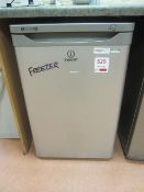 Indesit undercounter domestic freezer - Disconnection to be undertaken by the purchaser