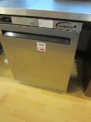 Williams stainless steel undercounter commercial fridge, model serial no. 1103/612891 -