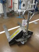 Polymathic extra width hydraulic pallet truck, SWL 1000kg