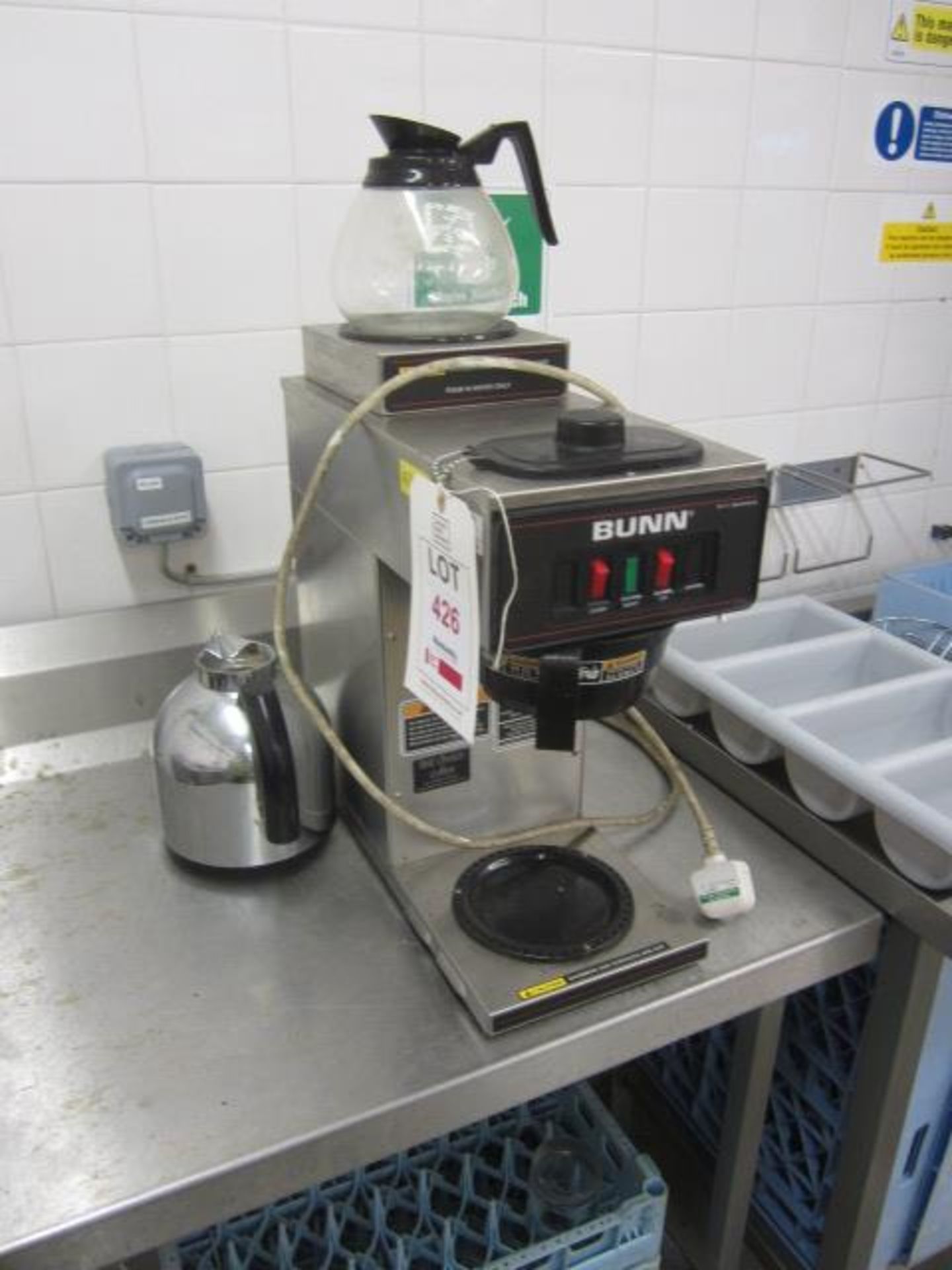 Bunn VP-17 Series coffee machine, model VP17A-2, serial no. VP17119179