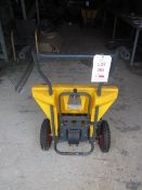 Cruiser Turbocast 300 pedestrian salt spreader, serial no. T10112