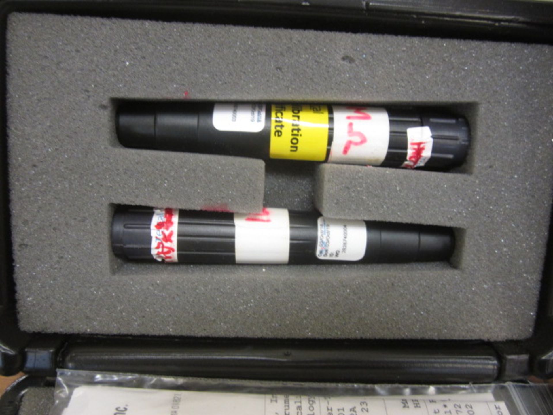 Two Dwyer included minometers, -0.2 to 2 inches and 0.05 to 0.50 inches of water to be used for - Image 4 of 5