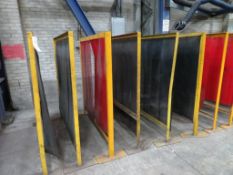 Seven welding screens