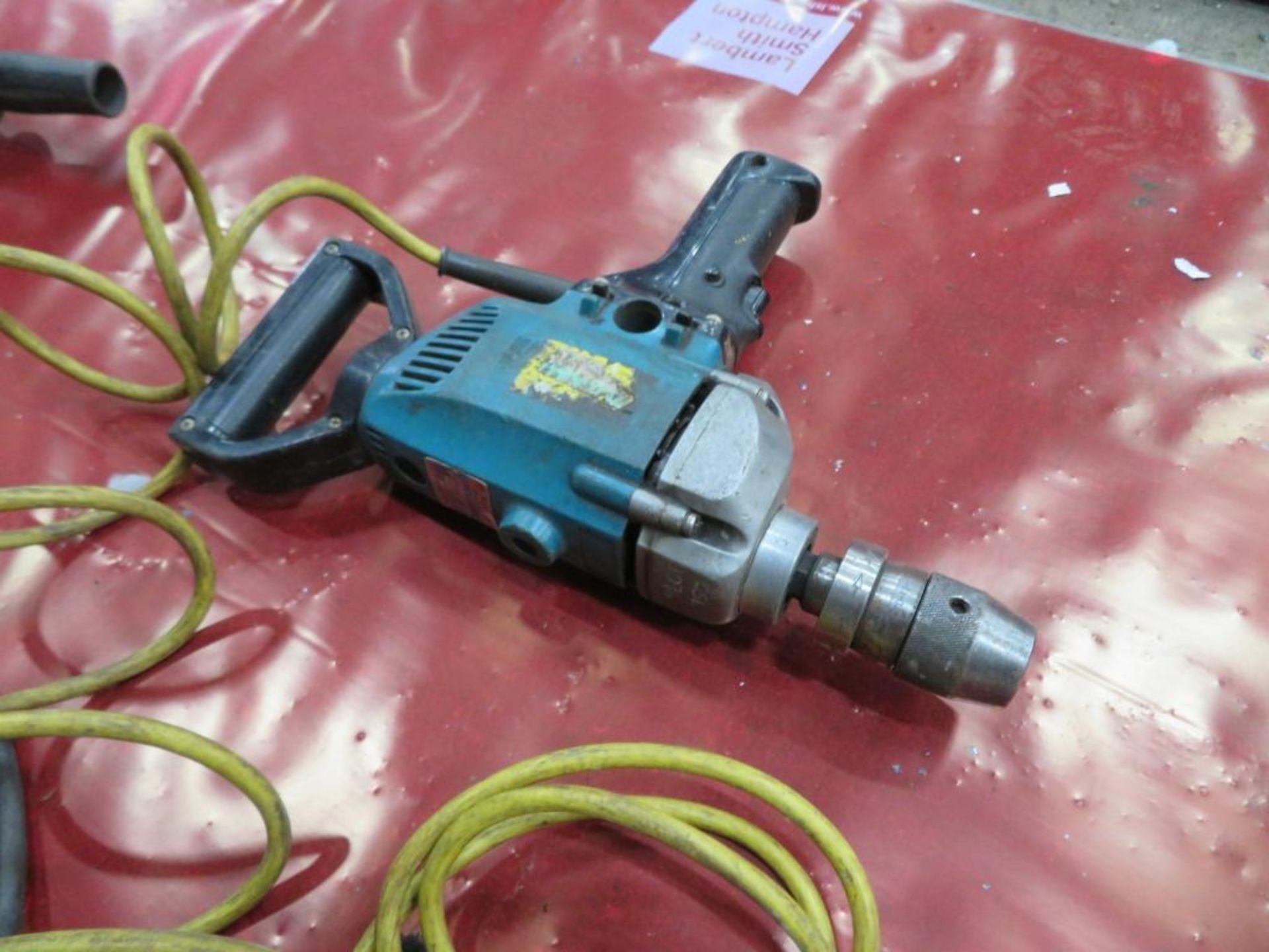 Corded Drill and angle grinder - Image 5 of 6