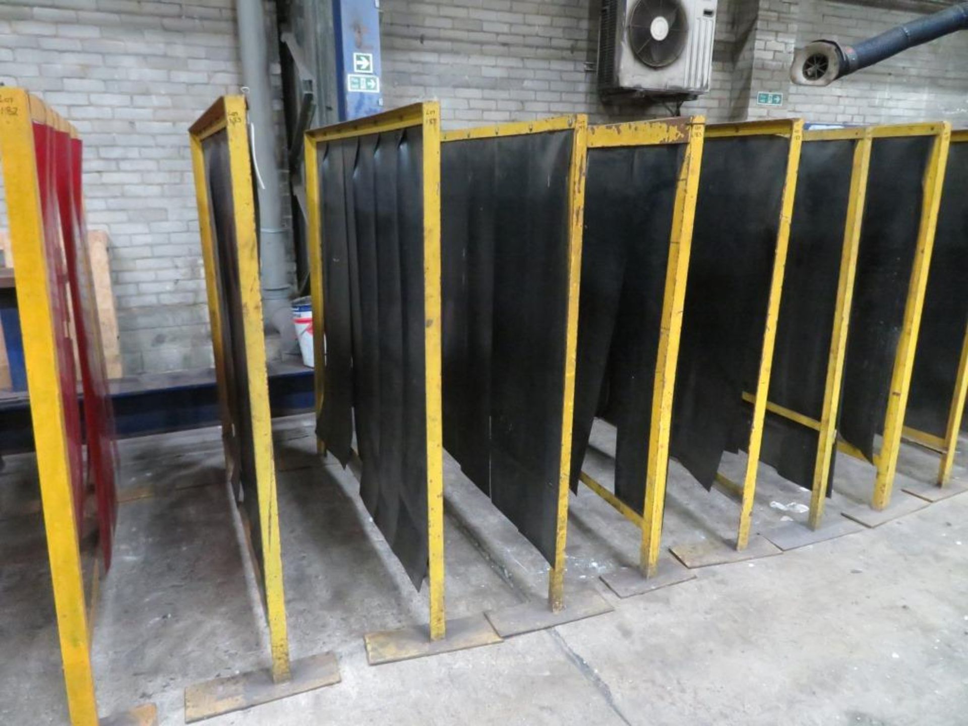 Seven welding screens