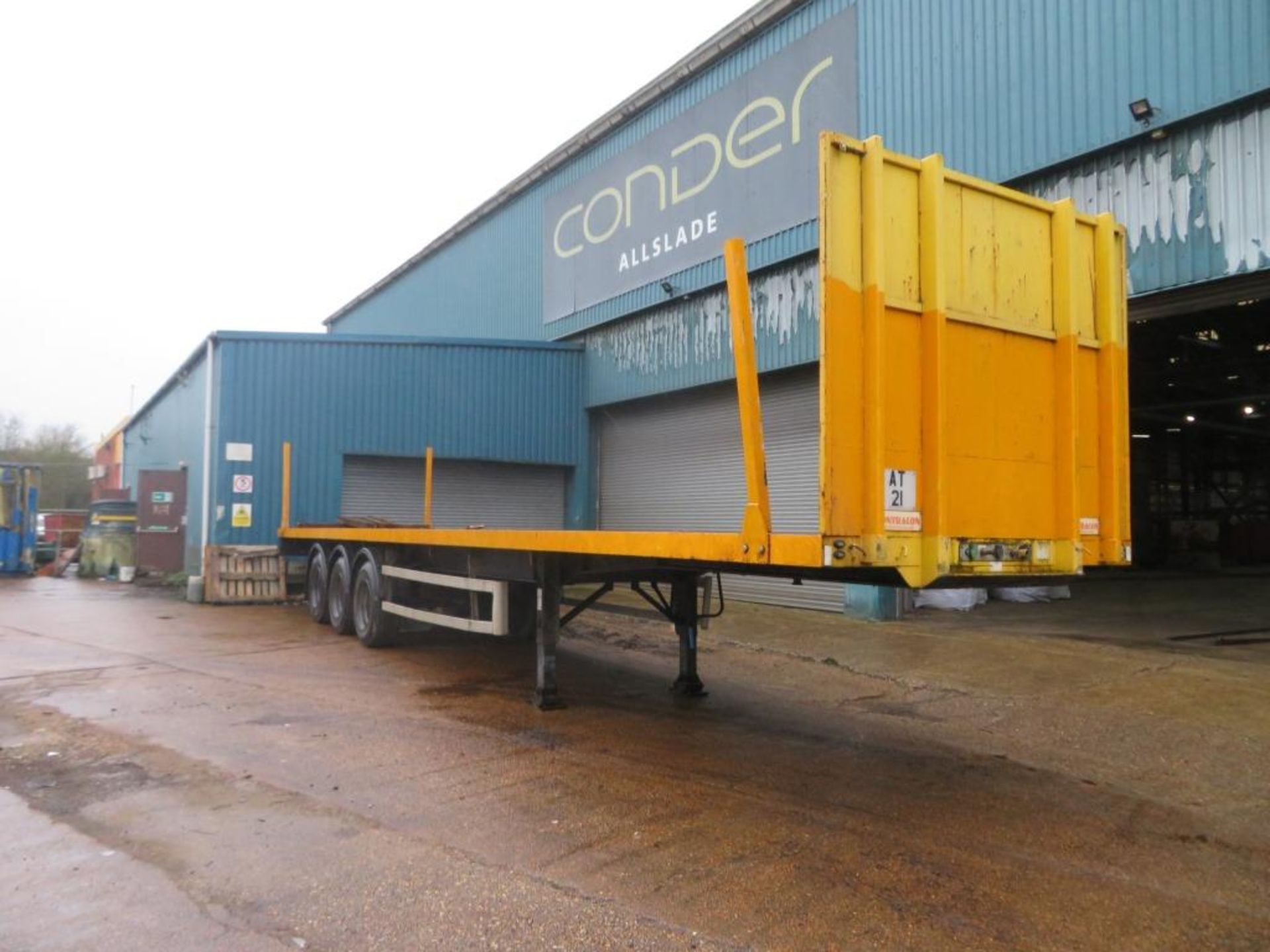 Montracon trailer 45 ft YOM: 2007