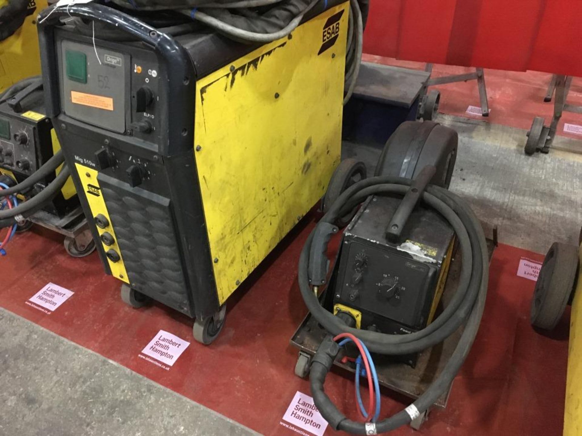 Esab Origo Mig 510w mig/mag welder