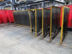 Seven welding screens