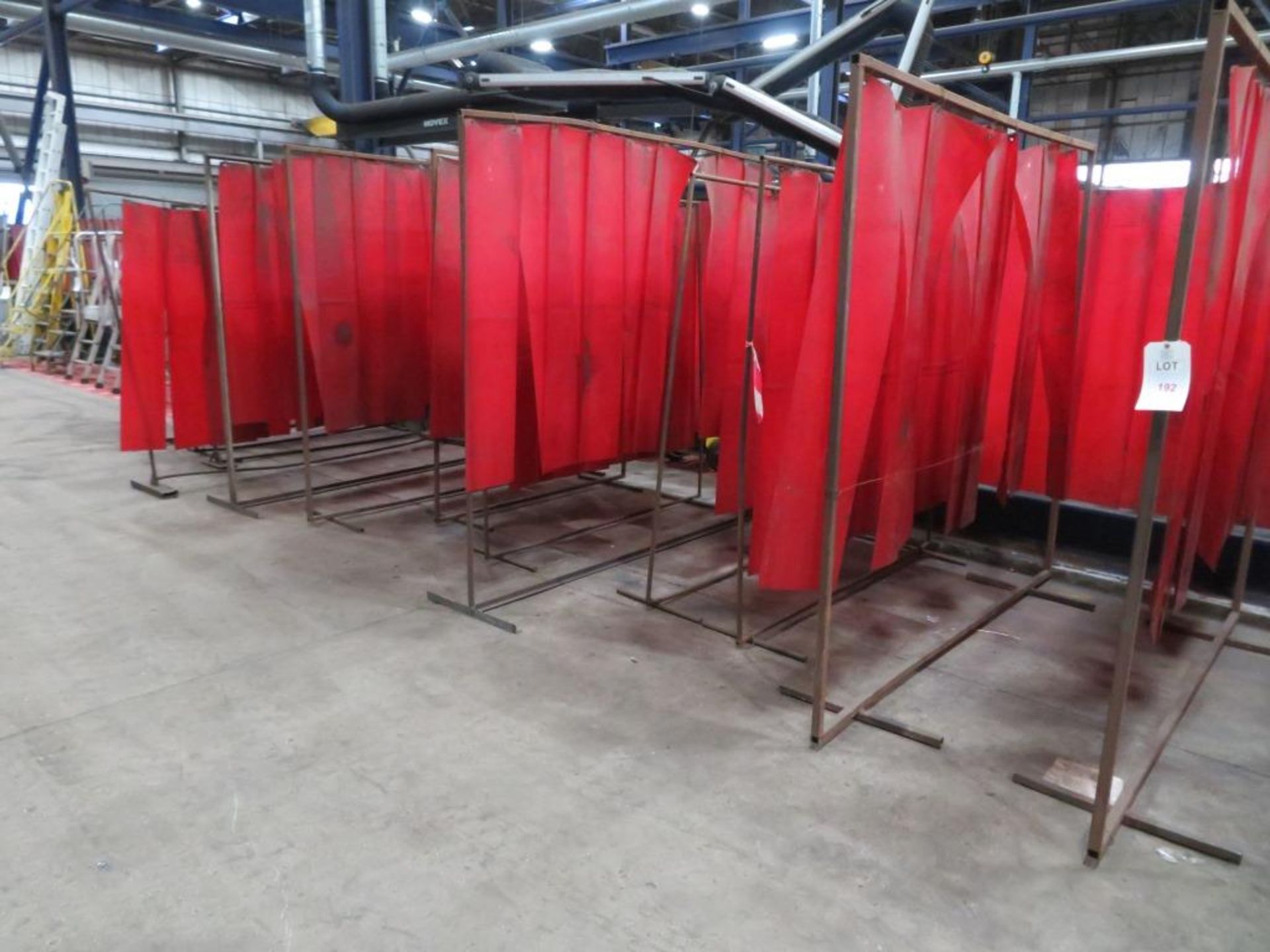 Thirteen welding screens