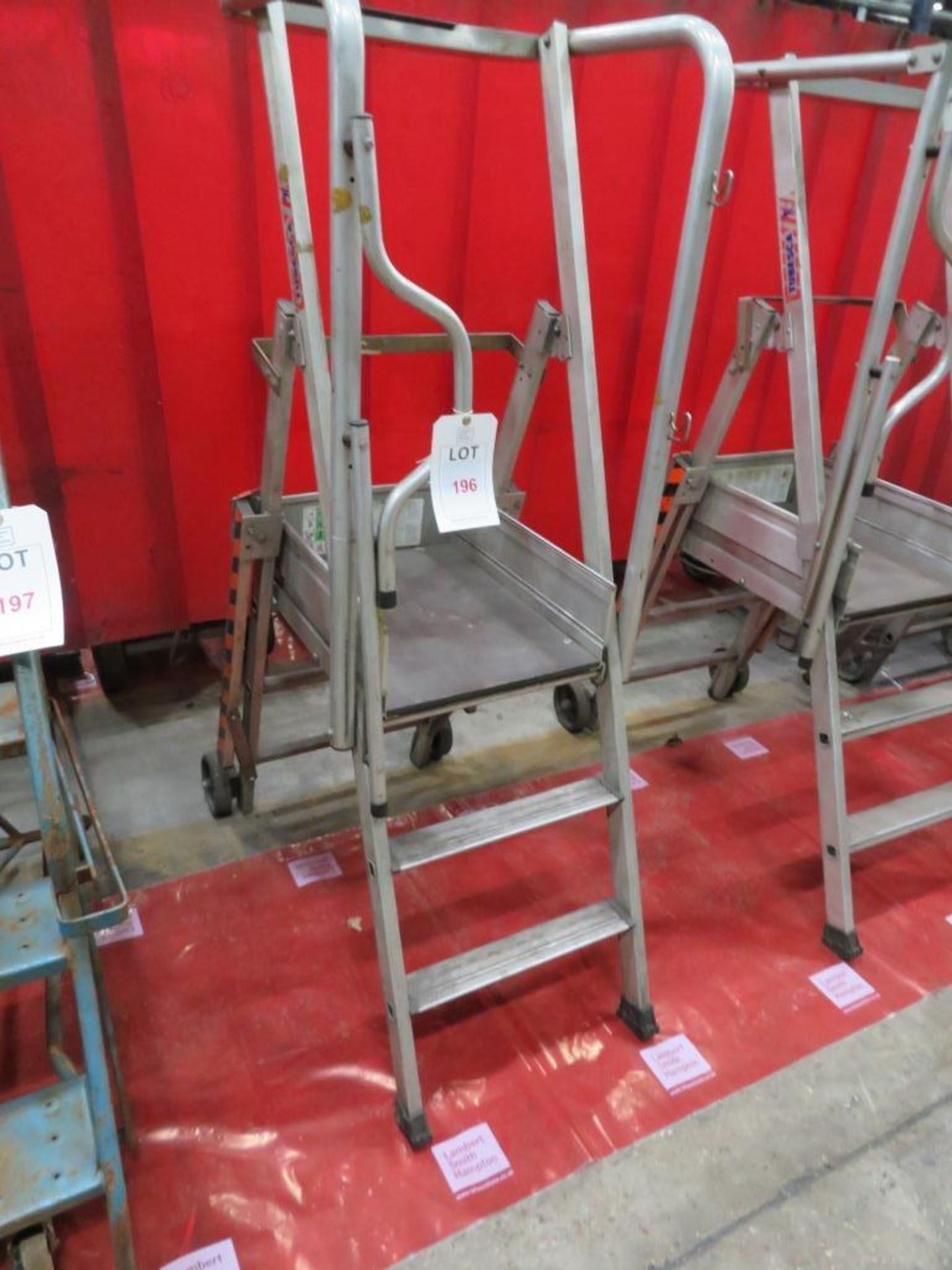 Tubesca 150kg capacity step platform ladder - Image 2 of 2