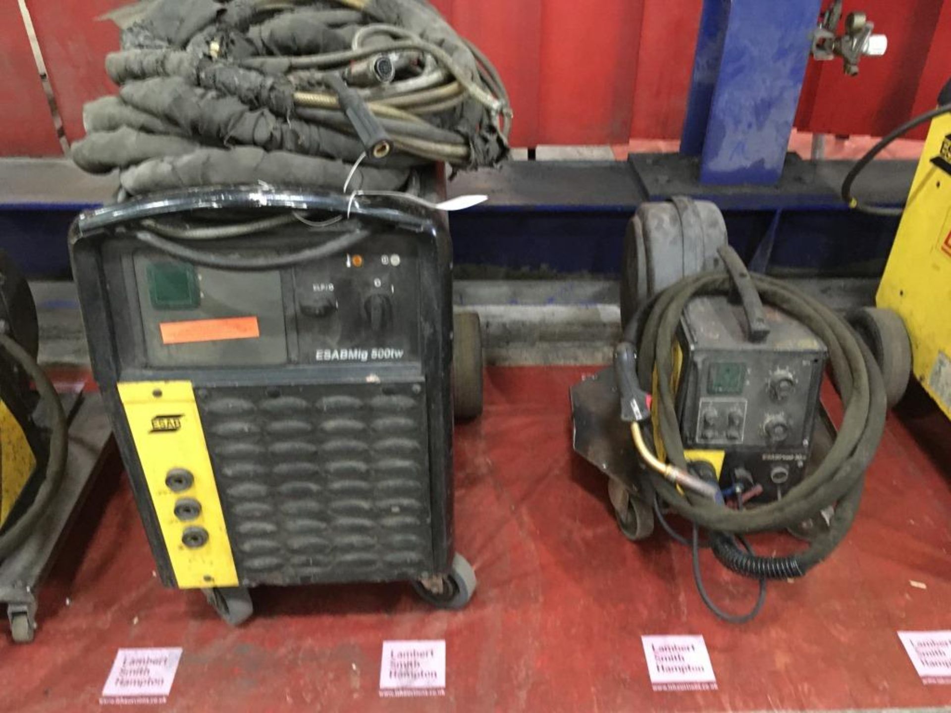 Esab Mig 500tw mig welder - Image 2 of 5