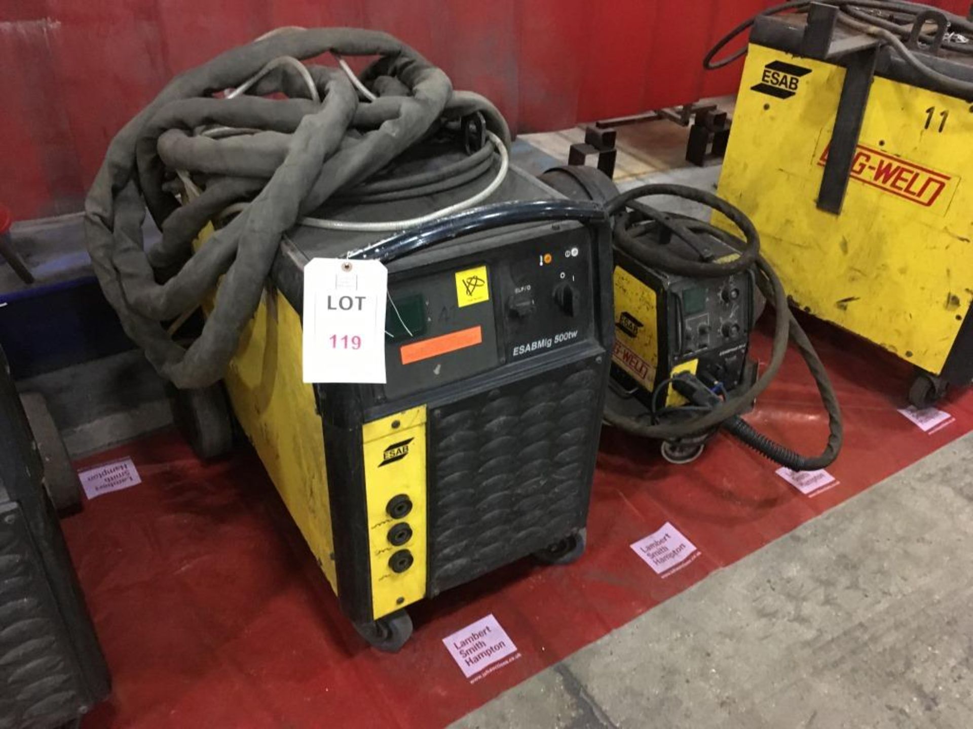 Esab Mig 500tw mig welder - Image 3 of 5