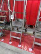 Tubesca 150kg capacity step platform ladder