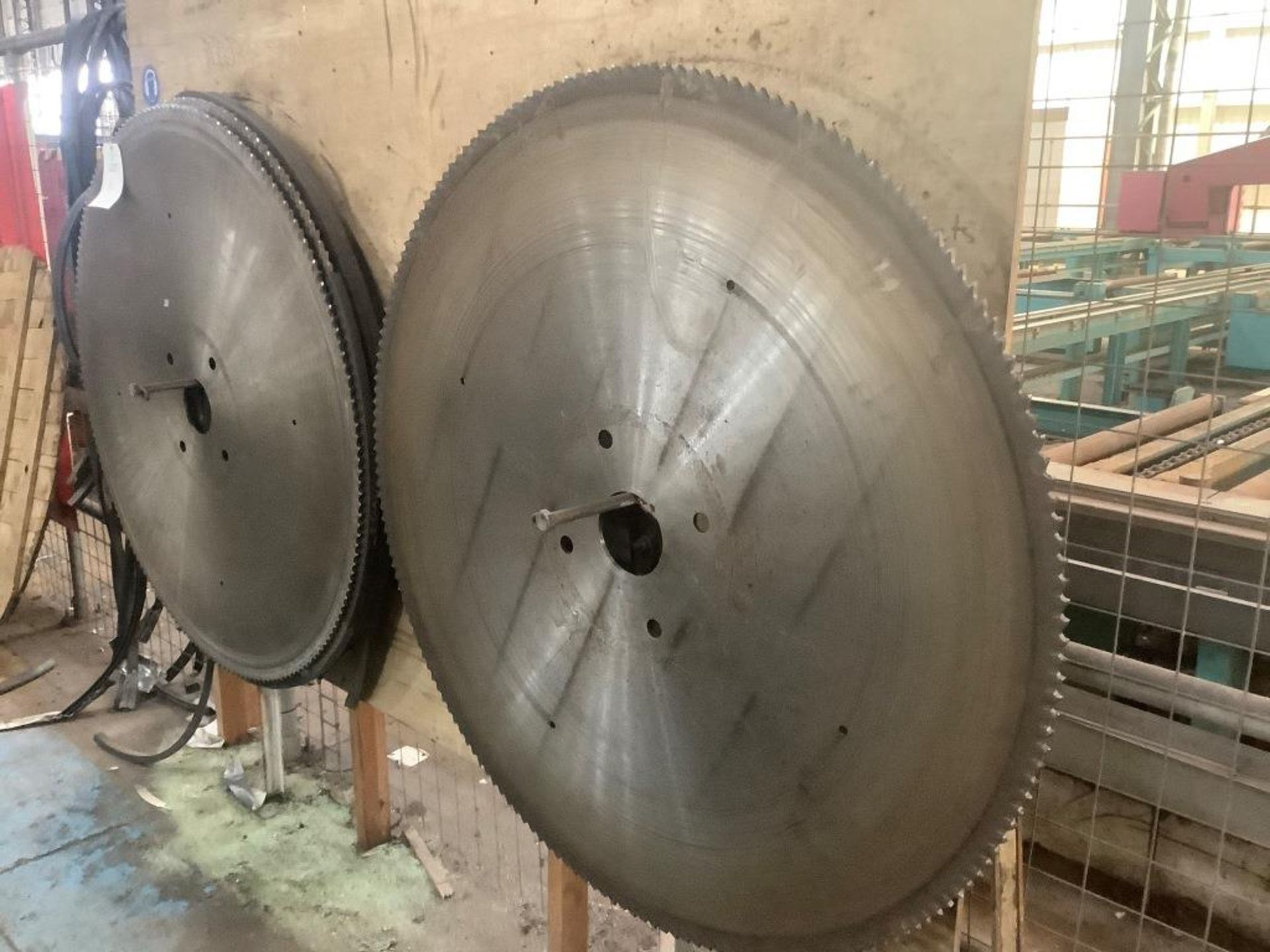 Five 52.5 inch circular saw blades - Image 2 of 2