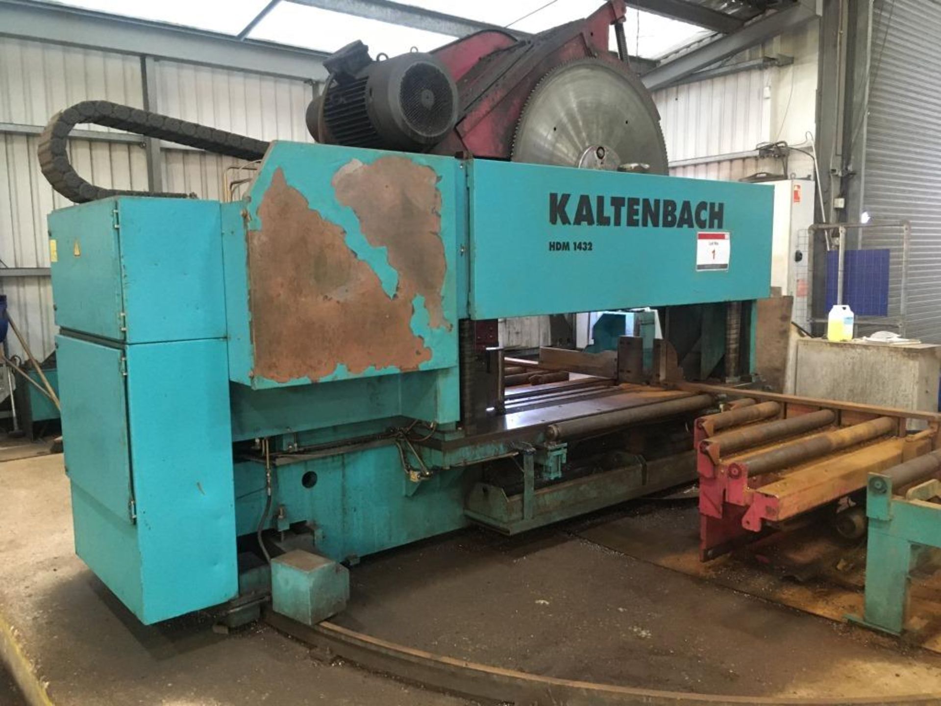 Kaltenbach HDM1432 mitre circular sawing machine, Year: 2007