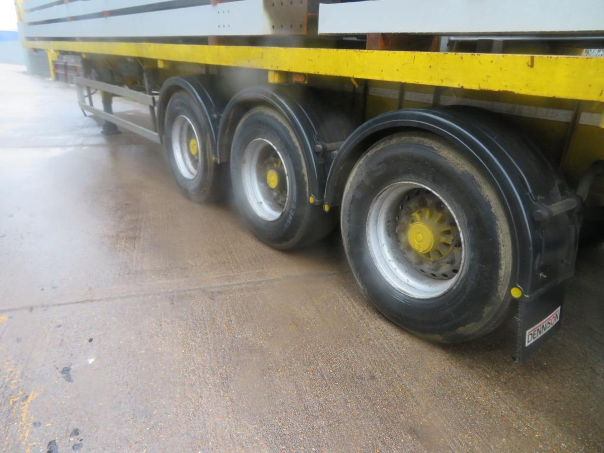 Dennison triaxle trombone extendable trailer, Year: 2016 - Image 4 of 8