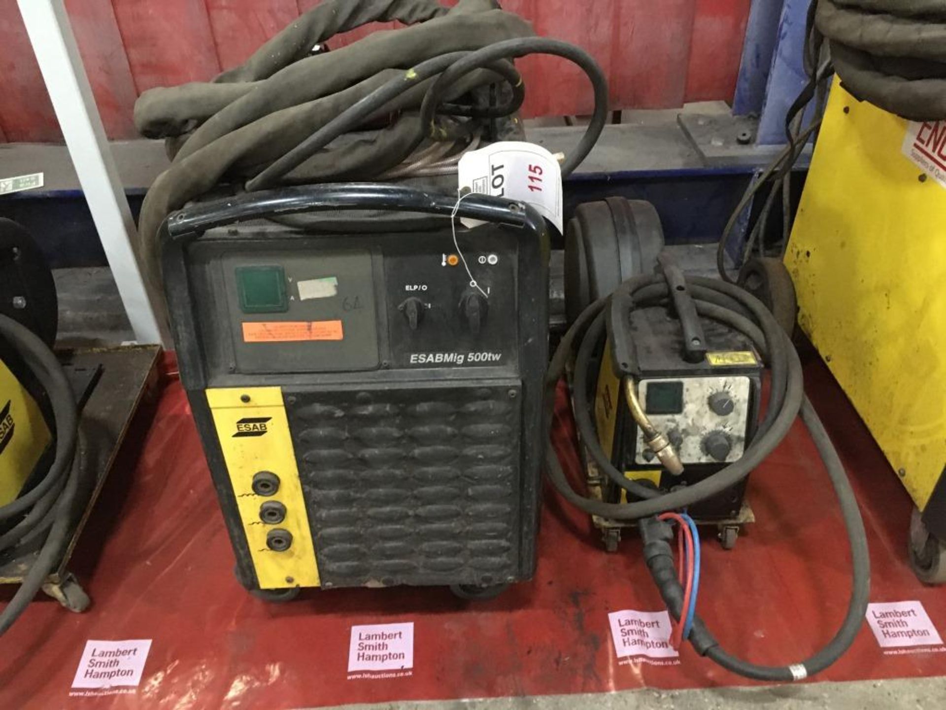 Esab Mig 500tw mig welder - Image 2 of 5