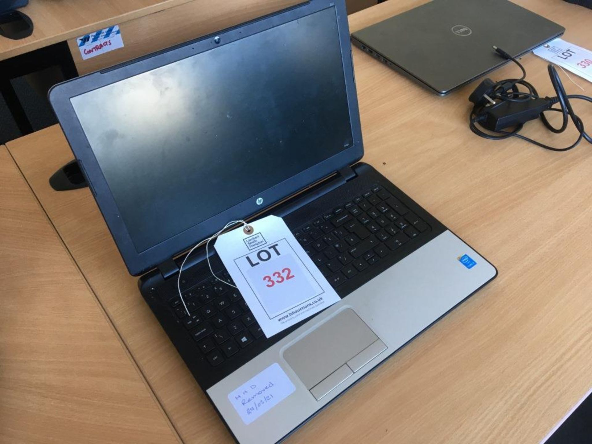 HP 350 G2 laptop computer, no power charger (Windows Pro 8, Intel i5 processor) Please Note: All HDD - Bild 2 aus 3
