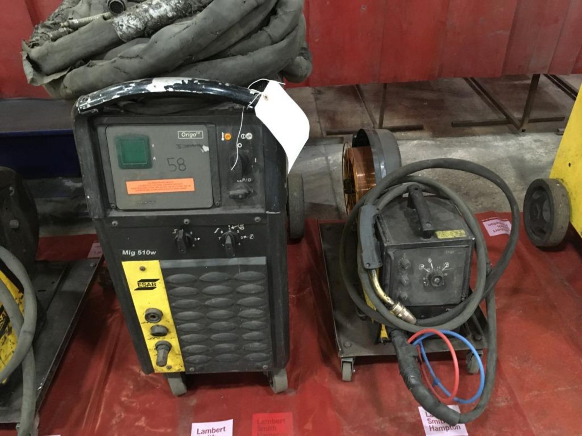 Esab Origo Mig 510w mig/mag welder - Image 2 of 6