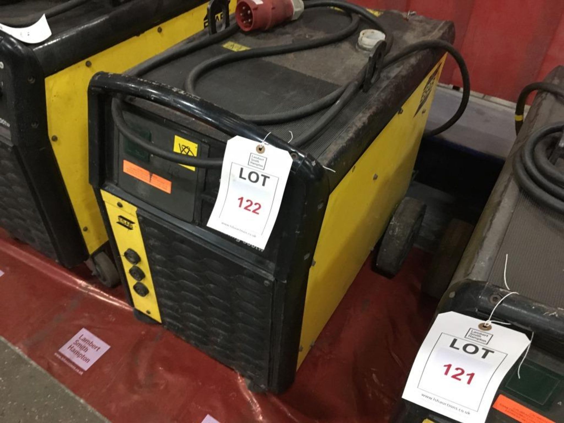 Esab Mig 500tw welder s/n 215-436-1415 (advised faulty)