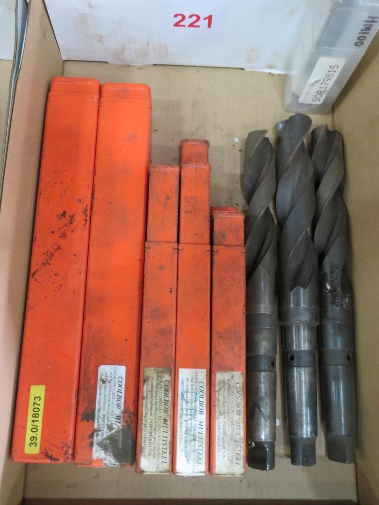 Drill bits in two tote bins - Image 2 of 3