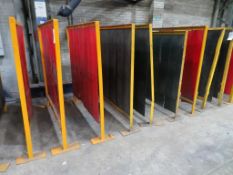 Seven welding screens