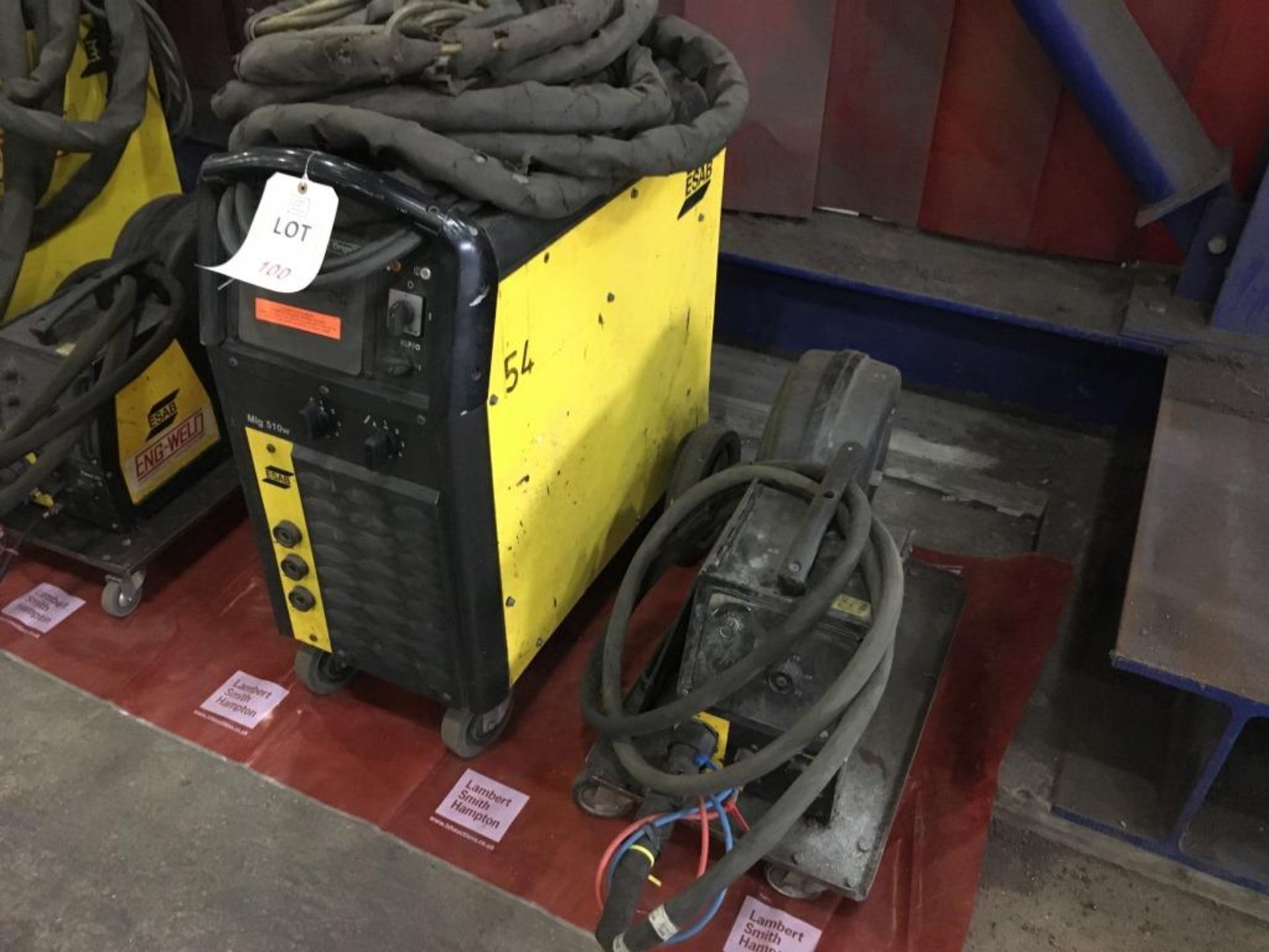 Esab Origo Mig 510w mig/mag welder