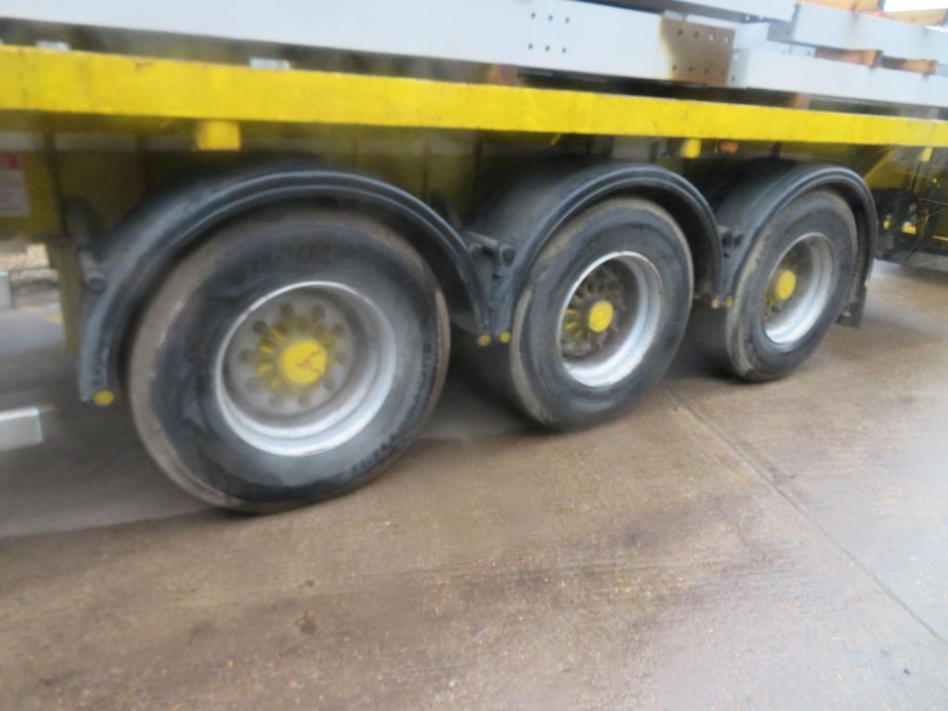 Dennison triaxle trombone extendable trailer, Year: 2016 - Image 3 of 8