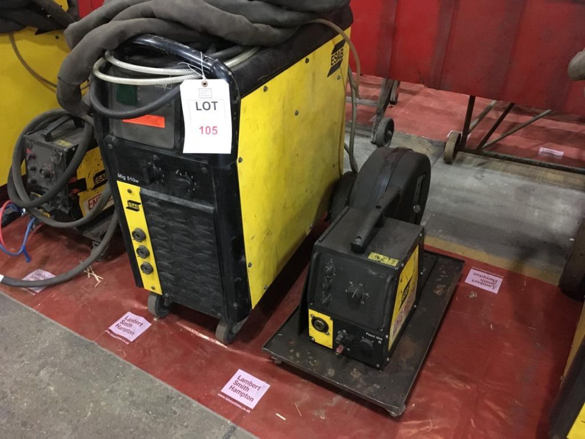 Esab Origo Mig 510w mig/mag welder