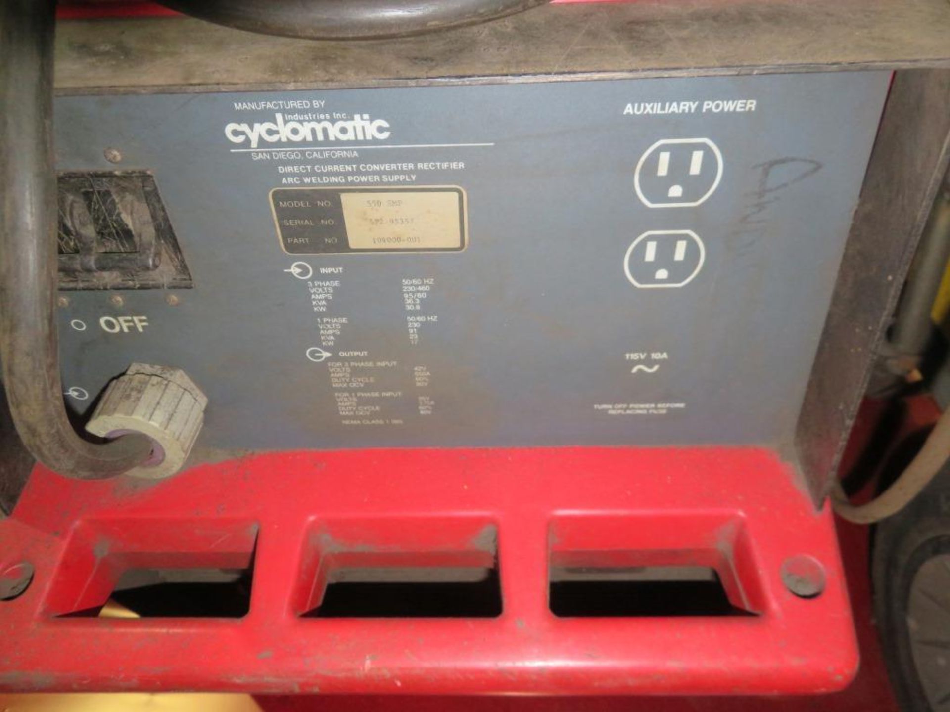 Cyclomatic PowCon 500 SMP welder - Image 5 of 5