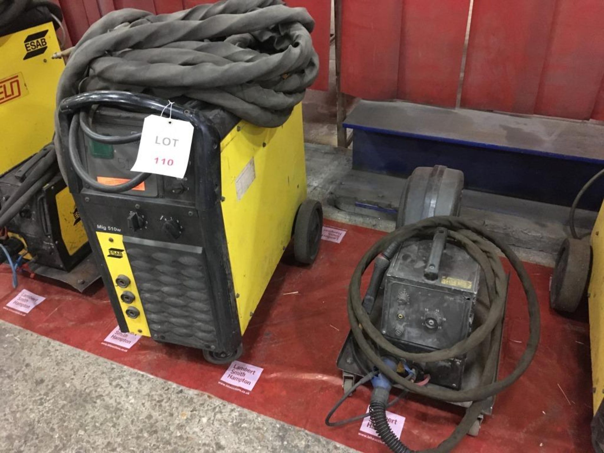 Esab Origo Mig 510w mig/mag welder