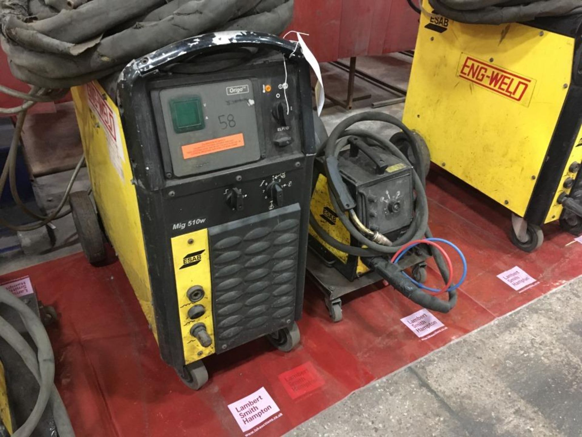 Esab Origo Mig 510w mig/mag welder - Image 3 of 6