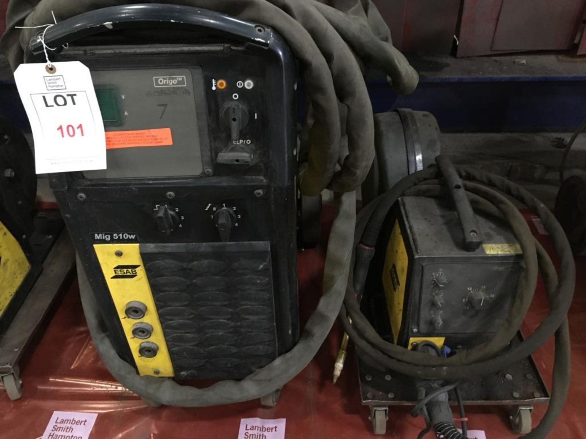 Esab Origo Mig 510w mig/mag welder - Image 4 of 6