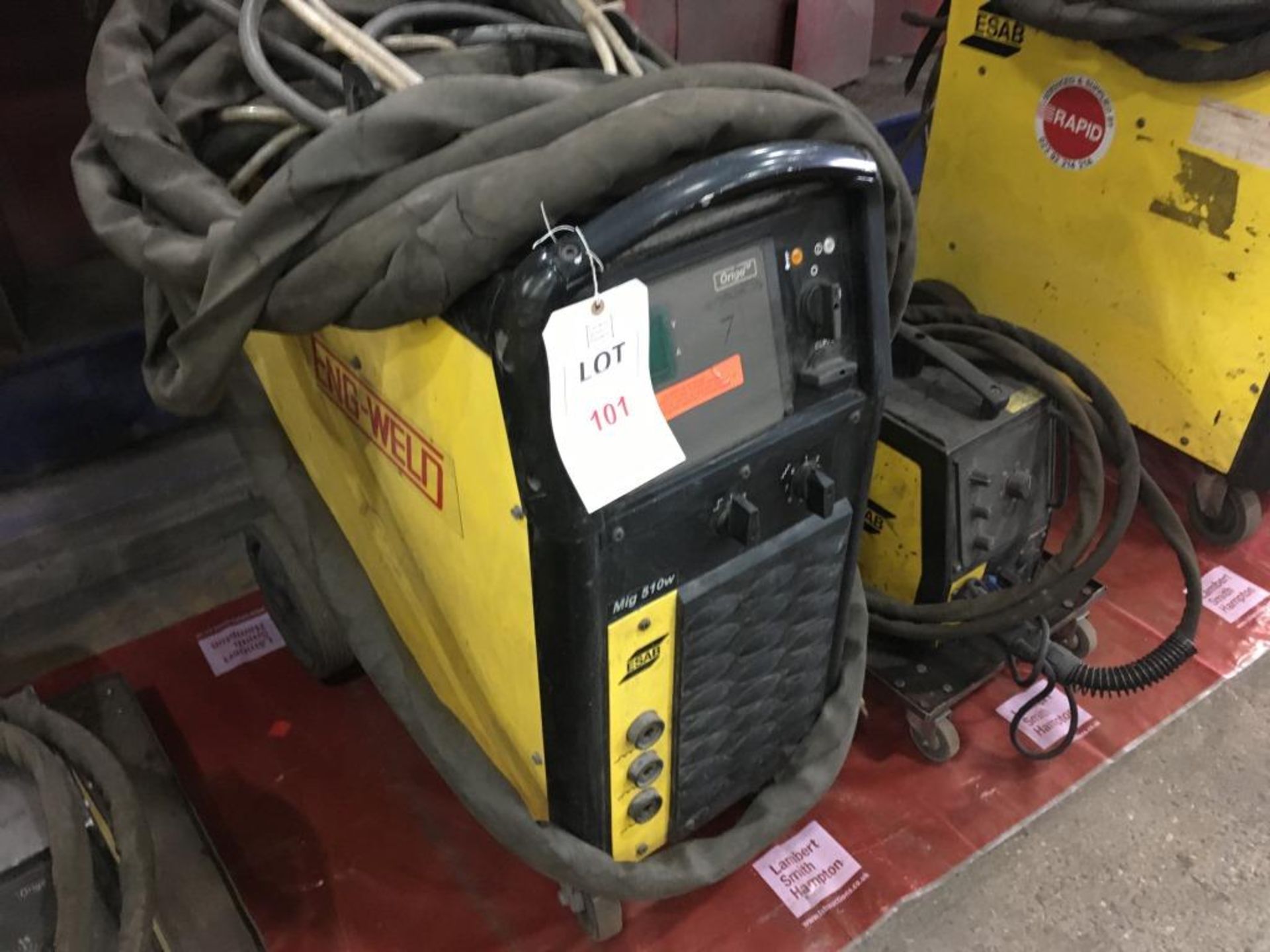 Esab Origo Mig 510w mig/mag welder - Image 2 of 6