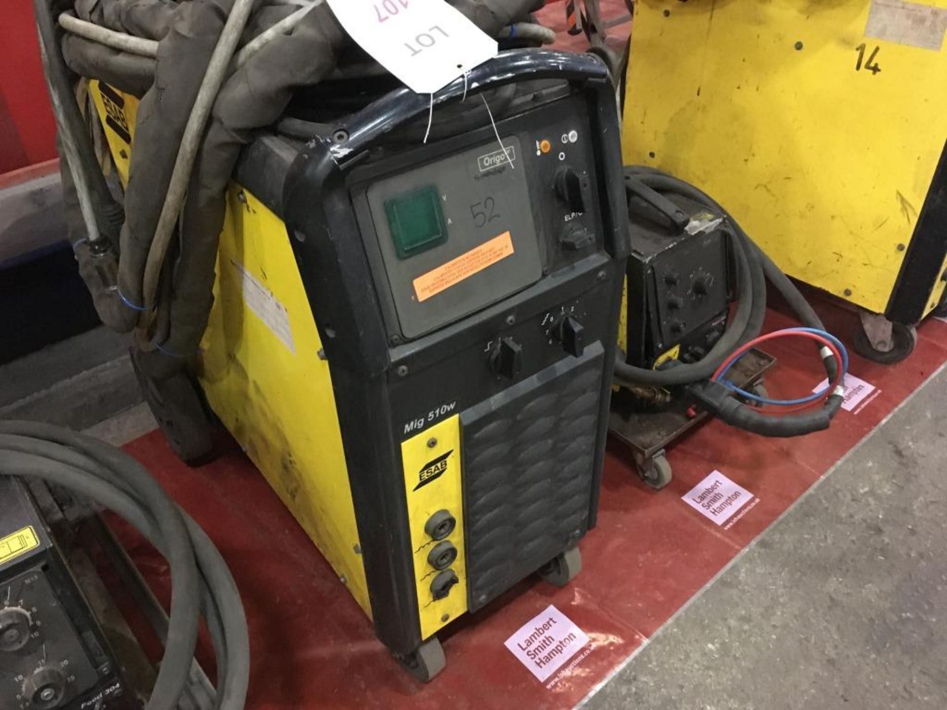 Esab Origo Mig 510w mig/mag welder - Image 3 of 5