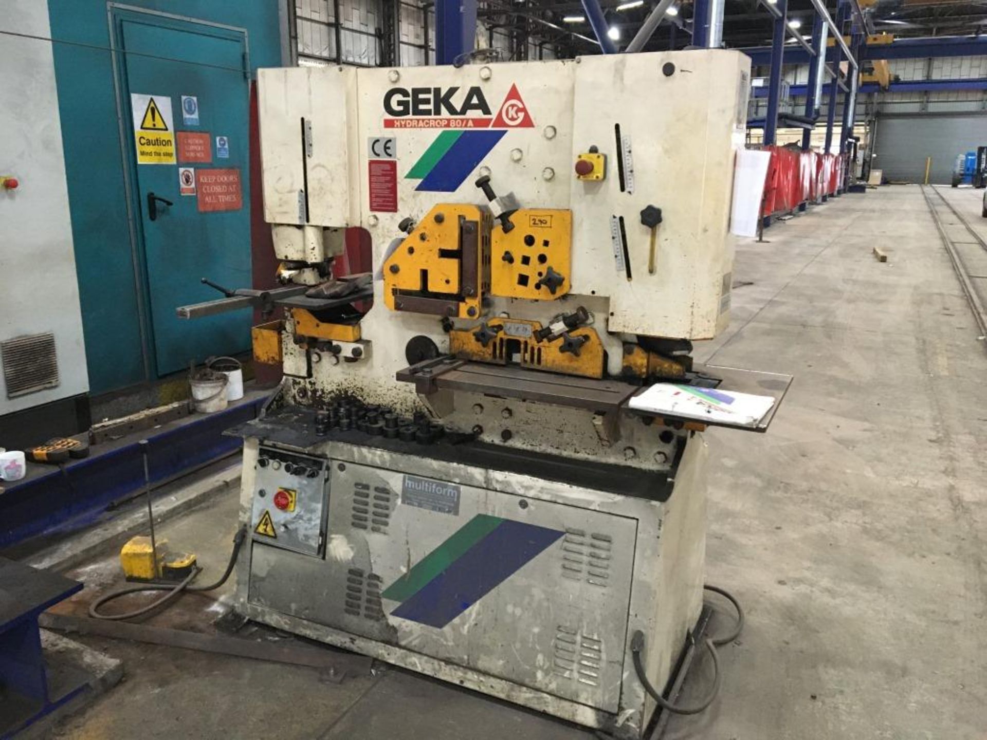 Geka Hydracrop 80 metal worker, Year: 2008 - Image 4 of 9